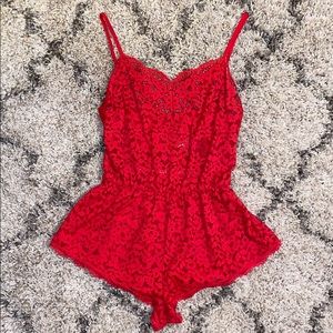 Victoria Secret lace romper